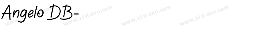 Angelo DB字体转换
